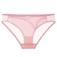 thumbnail image 5 of Cotton Underwear for Women High Waist Women's Sheer Lace Underwear Panties Mesh Lightweight Valentine's Day Casual Underpants Briefs L, 5 of 8