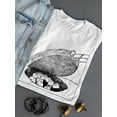 thumbnail image 3 of Crisis Tactics T-Shirt Women -Wilfred Hildonen Designs, Female XX-Large, 3 of 4