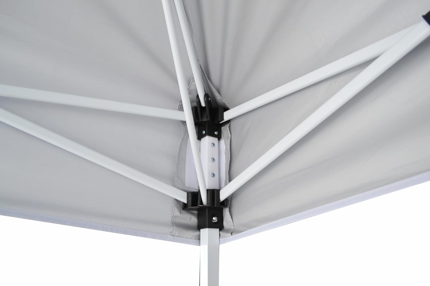 Impact Canopy Q-Shade Portable 10x10 Pop Up Tent High Performance Lightweight Outdoor Canopy Kit, Light Grey