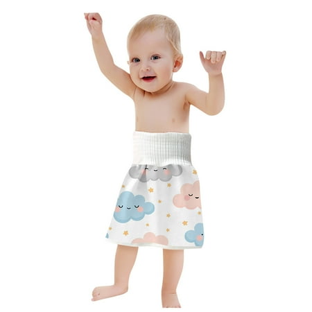 

Huilaibazo Comfy Reusable Baby Diaper Skirt Shorts 2 in 1 Boy s Girl s Training Skirt