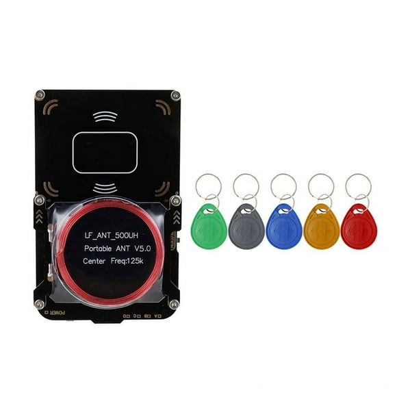 Proxmark3 RFID Card Reader+5XT5577 Keychain IC/ID Key Writer RFID Duplicator NFC 5.0 Smart Chip Copier Programmer Kit