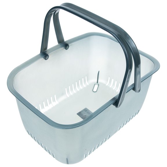 Raindrops Shelves Collapsible Portable Shower Basket Travel 30x21cm Grey