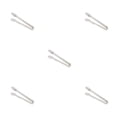 thumbnail image 3 of Bewildely Pinzas de acero inoxidable para alimentos, cubitos de hielo, Clips de cocina, barra, reutilizable, lavable, Picnic, postre, carne, Type2 NO2, 3 of 6
