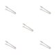 thumbnail image 1 of Toystoory Pinzas para alimentos Fiesta de acero inoxidable Cocinar Pan Cubo de hielo Postre Clips de cocina Carne al aire libre Café Restaurante Type5 NO5, 1 of 6