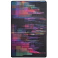 thumbnail image 2 of Safavieh Daytona Chodak Abstract Polyester Machine Washable Area Rug, Black/Fuchsia, 3' x 5', 2 of 9
