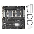 thumbnail image 2 of Motherboard, X99 DUAL F2 Gaming Motherboard 32GB/s Data Transfer Digital Diagnostic Function High Stability With 2 Gigabit NIC For PC, 2 of 8