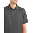 thumbnail image 2 of Ben Hogan Men's Performance Short Sleeve Striped Golf Polo Shirt, up to 5XL, 2 of 4