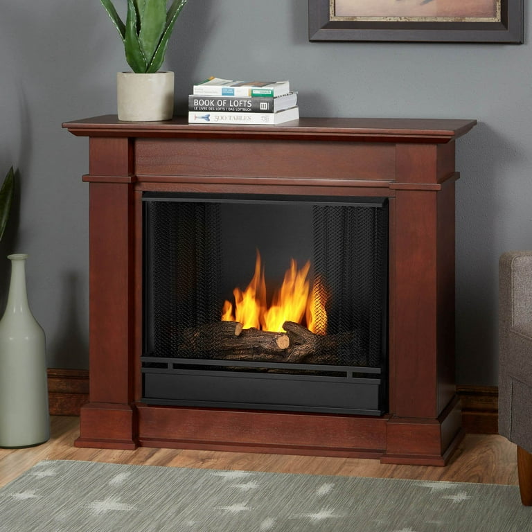 Real Flame Devin Ventless Gel Fireplace - Walmart.com