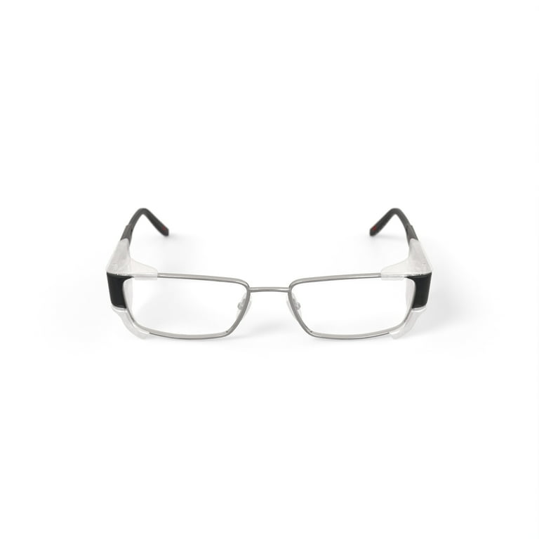 Hilco Vision A2 555 Prescription Safety Glasses, Black, OSHA