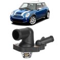 thumbnail image 3 of Termostato de Refrigerante del motor de refrigerante Con Carcasa 11537512733 Ajuste para R50 R52 R53 S W11 B16 A, 3 of 7
