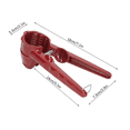 thumbnail image 4 of Heavy-Duty Nutcracker - Professional Aluminum Nut Opener for Walnuts, Pecans, Hazelnuts & Chestnuts, 4 of 4
