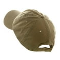 thumbnail image 4 of Low Profile Dyed Cotton Twill Cap - Khaki, 4 of 4