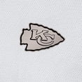 thumbnail image 2 of Men's Antigua  White Kansas City Chiefs-Ellipse Performance Polo, 2 of 2