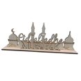 thumbnail image 3 of Adorno de placa hueca de madera para centros de mesa de Ramadán Eid, superficie lisa Estilo B, 3 of 9