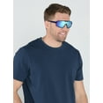 thumbnail image 3 of Panama Jack x Foster Grant Blue Wrap-Around Unisex Sunglasses, 3 of 5