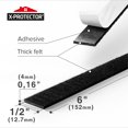 thumbnail image 3 of Protectores para muebles X-Protector 20 piezas tiras de fieltro 15 x 1,3 cm, 3 of 6