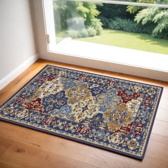 IKEA VALBY RUTA Rug Low Pile Runner Multicolor Traditional Deep