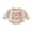 Beige, variant on BemeyourBBs Western Cowgirl Outfit Baby Girl Boy Sweatshirt Bubble Romper Bow Bull Long Sleeve Bodysuit Cute Newborn Clothes
