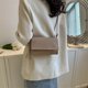 thumbnail image 4 of Bolsa De Hombro Bolsa de hombro para mujer Patrón de piedra Bolsa de mensajero con solapa de cuero de PU Caqui Ndcxsfigh Para Estrenar, 4 of 4