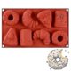 thumbnail image 4 of Silicone Mousse Cake Mold Food Grade 8 Holes, 4 of 4