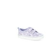 thumbnail image 6 of Wonder Nation Toddler Girls Canvas Skate Sneakers, 6 of 6