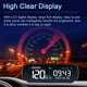 thumbnail image 5 of head up display Pantalla frontal HUD inalámbrica para coche, velocímetro Digital GPS Solar con panta Tomshoo head up display, 5 of 7
