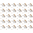 thumbnail image 1 of Adorno Gato Pesca Mini Estatuilla Interior Del Coche (gato Calico), 1 of 4