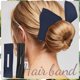 thumbnail image 1 of Diadema de flores de donut con estampado coreano de banda para el cabello Retro francesa ligera 2 uds Wmkox8yii fajkfhkj3930, 1 of 2