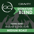thumbnail image 2 of Gravity Coffee, Signature Blend (Medium Roast) 12oz Bag of Ground Coffee, Notes of Hazelnut and Chocolate, Bold and Smooth Flavor, 2 of 5