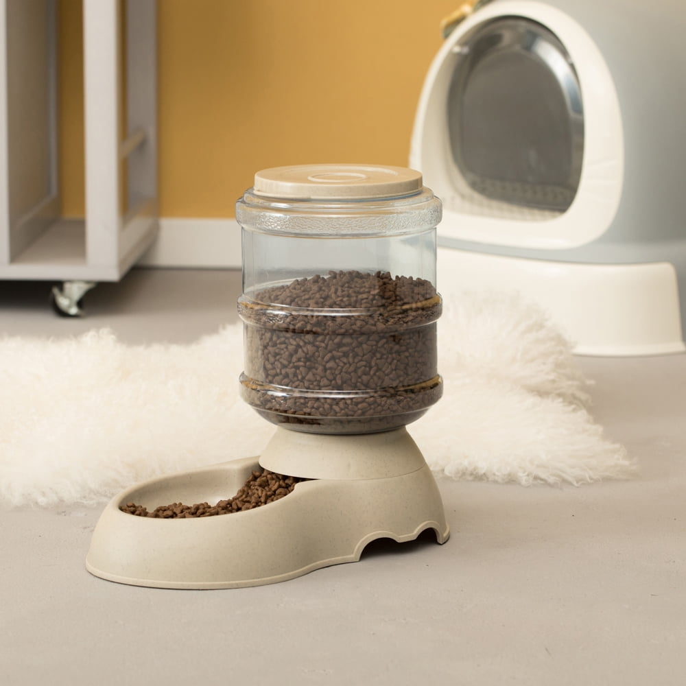 Automatic Self Dispensing Gravity Pet Feeder for Cats and Dogs - Large Capacity, Food Dispenser