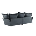 thumbnail image 3 of 90.55" Upholstered Grey Sofa | Comfortable Cushions, 3 - person Capacity | Family Gathering, 3 of 4