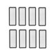 thumbnail image 1 of 8PCS Washable Hepa Filters for X20 Pro/X20 Robot Vacuum Cleaner Replacement Spare Parts, 1 of 5
