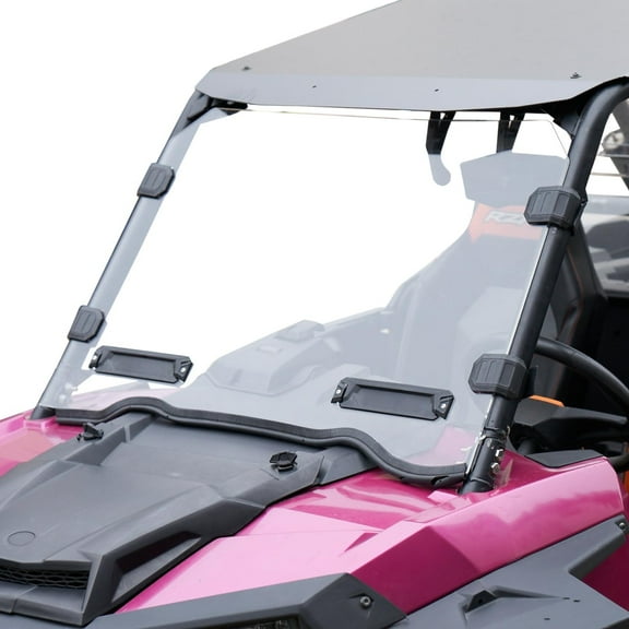 A & UTV PRO Front Full Windshield Compatible with Polaris 2014-2018 RZR 1000 / XP 1000/ XP4 1000/ XP Turbo / XP4 Turbo , 2015-2019 RZR 900 S EPS Windshield