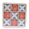 thumbnail image 4 of Juego de mesa divertido Toe, juego clásico de interacción entre padres e hijos, juego de mesa de ajedrez XO Naranja Blanco, 4 of 9