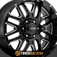Ultra 203BM Hunter Wheel Automotive Rim, 17x9", 6x135mm, +18et, Gloss
