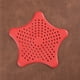 thumbnail image 5 of Injueey Filtro de fregadero Reemplazo portátil Linda forma de estrella Decorativo Flexible Lavabo de cocina Drenaje de piso con ventosa Rojo Rojo 10piezas, 5 of 6