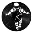 thumbnail image 2 of Amblelife Astronaut Vinyl Wall Clock Cosmonaut Spaceman Souvenir Gift Home Room Decoration Vintage Design Office Bar Room Home Decor, 2 of 7