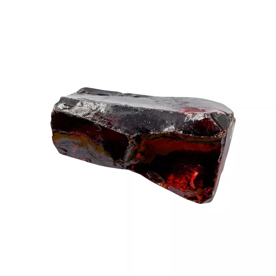 225 Ct Raw Uncut Red Garnet Gemstone - Natural Rough Stone for DIY Jewelry