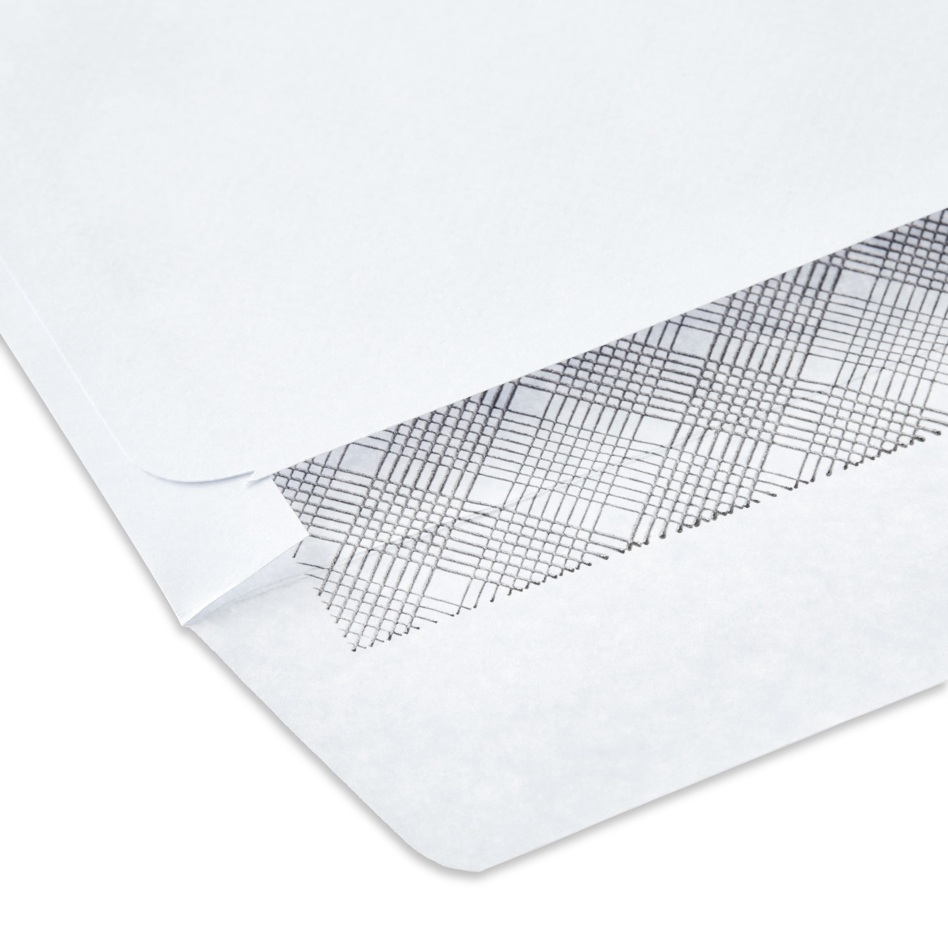 Pen + Gear #10 Gummed Envelopes ,White, Security Tinted, Count per