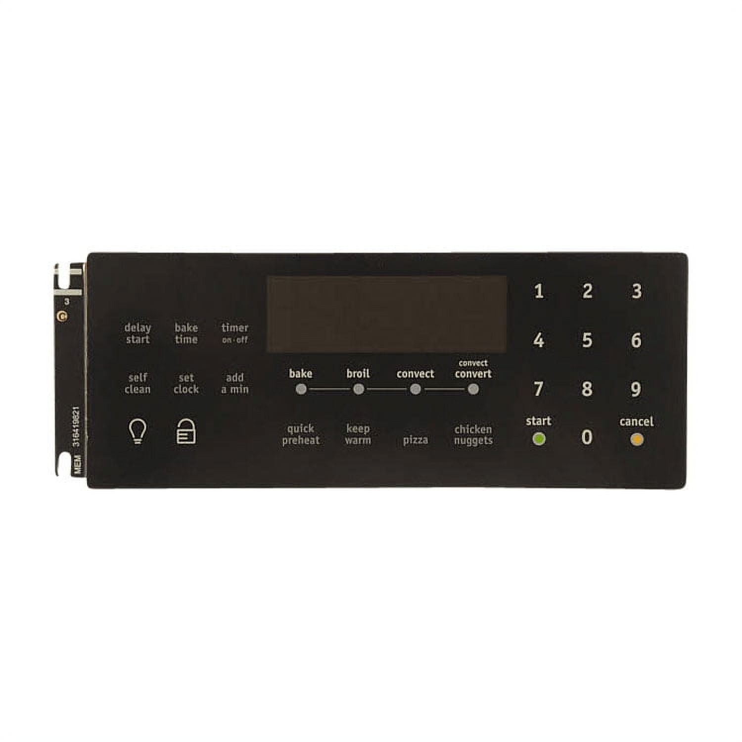 Frigidaire WCI316419821 Genuine OEM Clock Overlay
