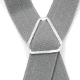 thumbnail image 2 of TELOLY Suspenders for Men Multiple Colors Available Men'S Suspenders Adjustable Length Environmentally Friendly Materials Suspenders,White, 2 of 2