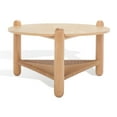 thumbnail image 5 of SAFAVIEH Couture Macianna Modern Round Ash Wood Coffee Table, Natural, 5 of 5