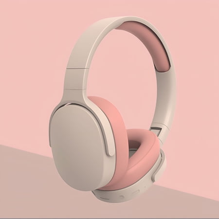 VORALYN 2026 New Wireless Headphones, 60 Hours Playtime, Foldable Lightweight Over-Ear Headset with Mic, Fm, Deep Bass, Adjustable, for Adults