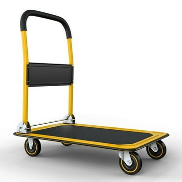 Folding Hand Truck  Cart with Wheels Luggage Cart Trolley Moving 330lbs