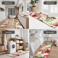 thumbnail image 5 of Pioneer Flower Floral Print Pattern Kitchen Rugs Sets Of 3,Kitchen Runner Rugs Non Skid Washable,Decorative Kitchen Floor Mats for Kitchen,Sink,Laundry,17"x30"+ 17"x47" + 17"x59", 5 of 6