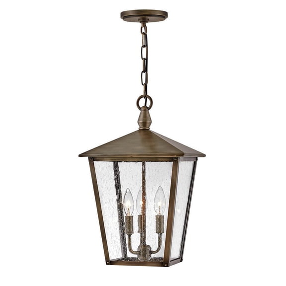 Hinkley Lighting - Three Light Hanging Lantern - Huntersfield - 3 Light Medium