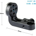 thumbnail image 4 of CAMVATE ARRI Rosette Mount M6 Female Thread Adapter with 15mm Rod Clamp, 4 of 6