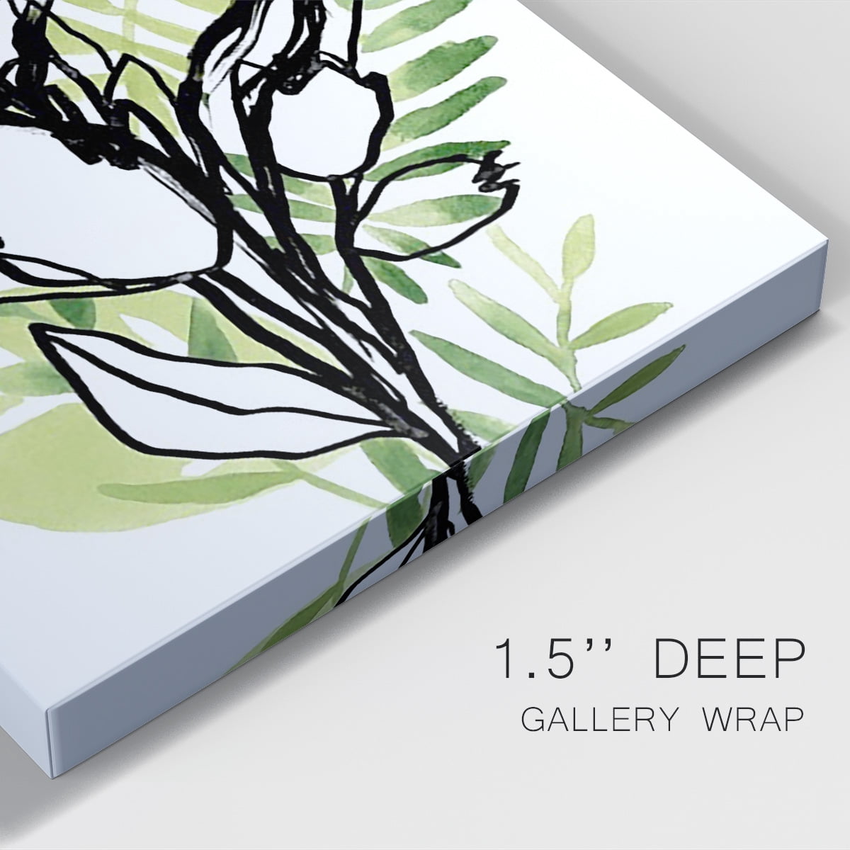 Tropical Sketchbook III Premium Gallery Wrapped Canvas - Ready to Hang