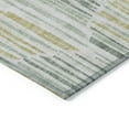 thumbnail image 4 of Addison Rugs Chantille Indoor/Outdoor Transitional Lines Sage Washable Rectangle Rug, 1'8" x 2'6", 4 of 6