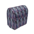 thumbnail image 1 of Abstract Stand Mixer Cover, Illustration of Colorful Striped Shapes Resembling Bird Feathers Streaks, Kitchen Appliance Organizer Bag Cover with Pockets, 5 Quarts, Multicolor, by Ambesonne, 1 of 4